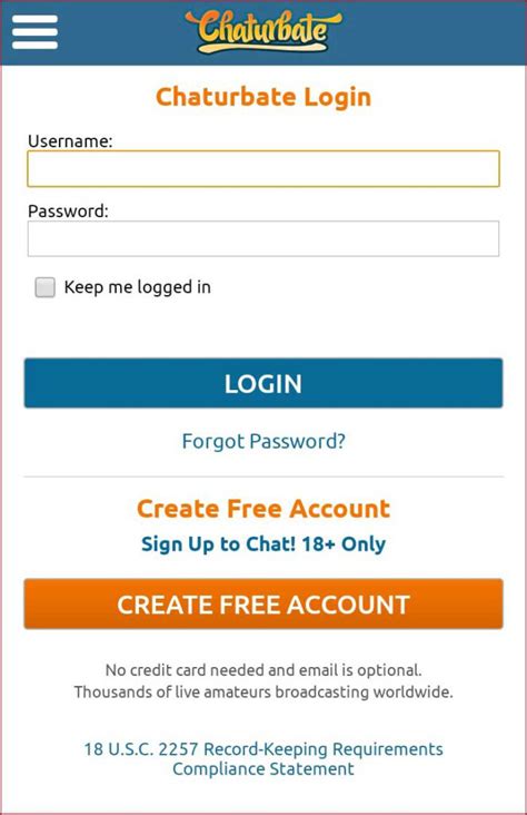Do not attempt to post your e-mail address in the public chat. . Chatterbate login